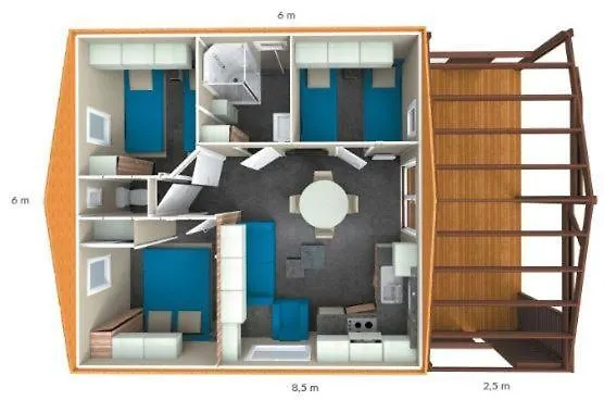 Calme Et Nature 3* קסטלאנטה